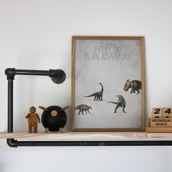 ADVENTURE - DINOSAUR - BRNEPLAKAT