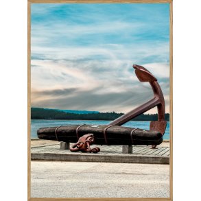 FREGATTEN JYLLANDS ANKER - NATURPLAKAT