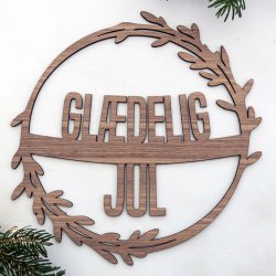 Julekrans - Gldelig Jul