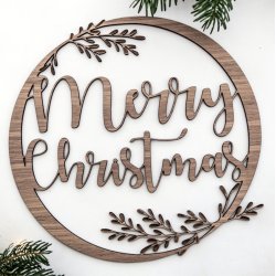 Julekrans - Merry Christmas