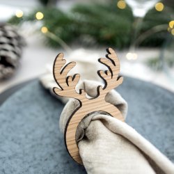 Servietringe gevir - st  4 stk.