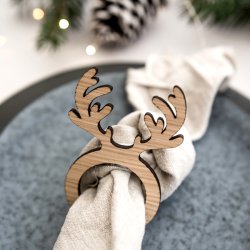 Servietringe gevir - st  4 stk.