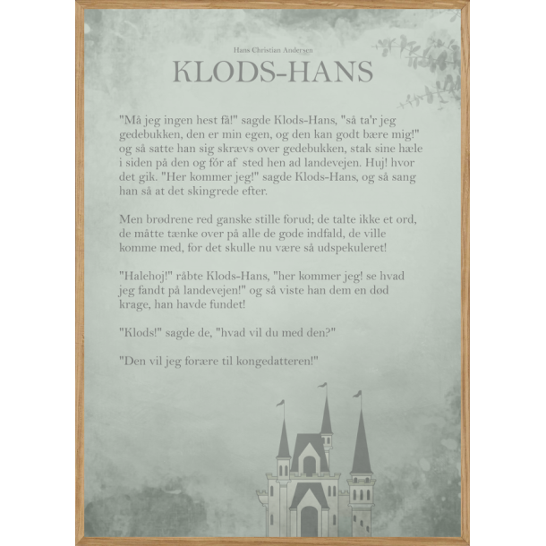 KLODS-HANS - THE STORY