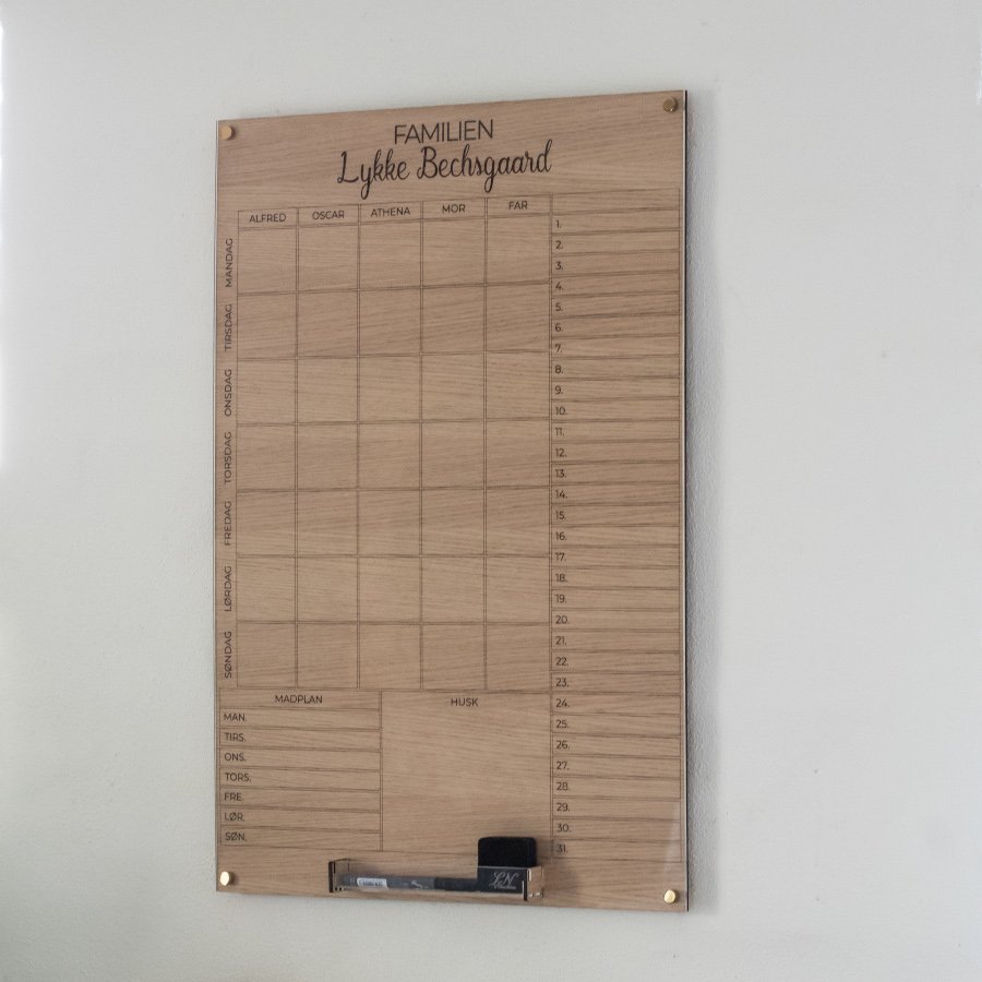 Personlig familiekalender