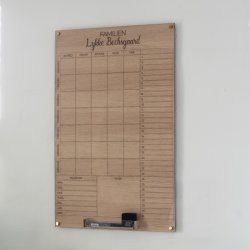 Personlig familiekalender