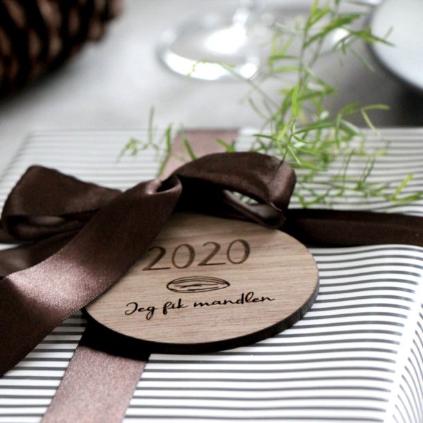 Julekugle - Jeg fik mandlen