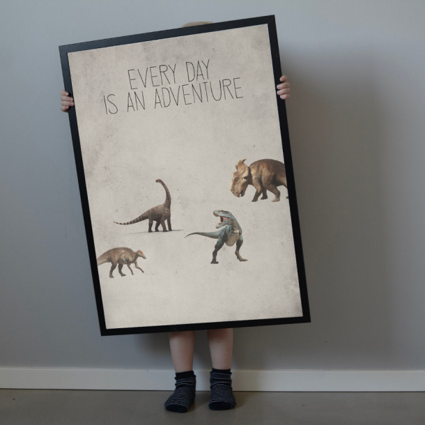 ADVENTURE - DINOSAUR - BRNEPLAKAT