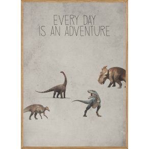 ADVENTURE - DINOSAUR - BRNEPLAKAT