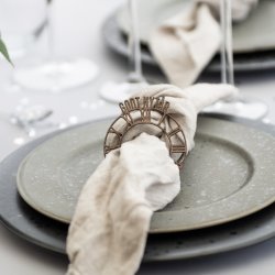 Servietringe "Godt Nytr" - St  4 stk