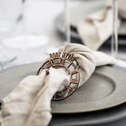 Servietringe "Godt Nytr" - St  4 stk