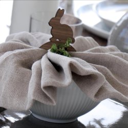 Servietring pskehare - st  4 stk