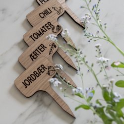 Sticks til planter, grnt og urter