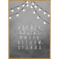 THE ALPHABET - BRNEPLAKAT